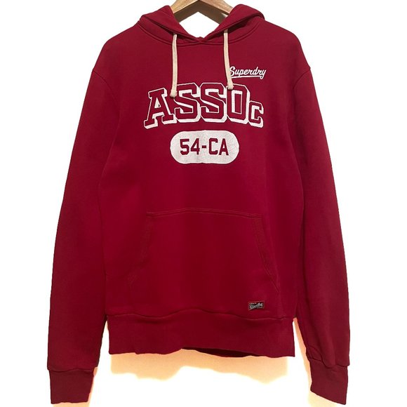 Superdry California Athletic Association Hooded Sweatshirt - Picture 1 of 7